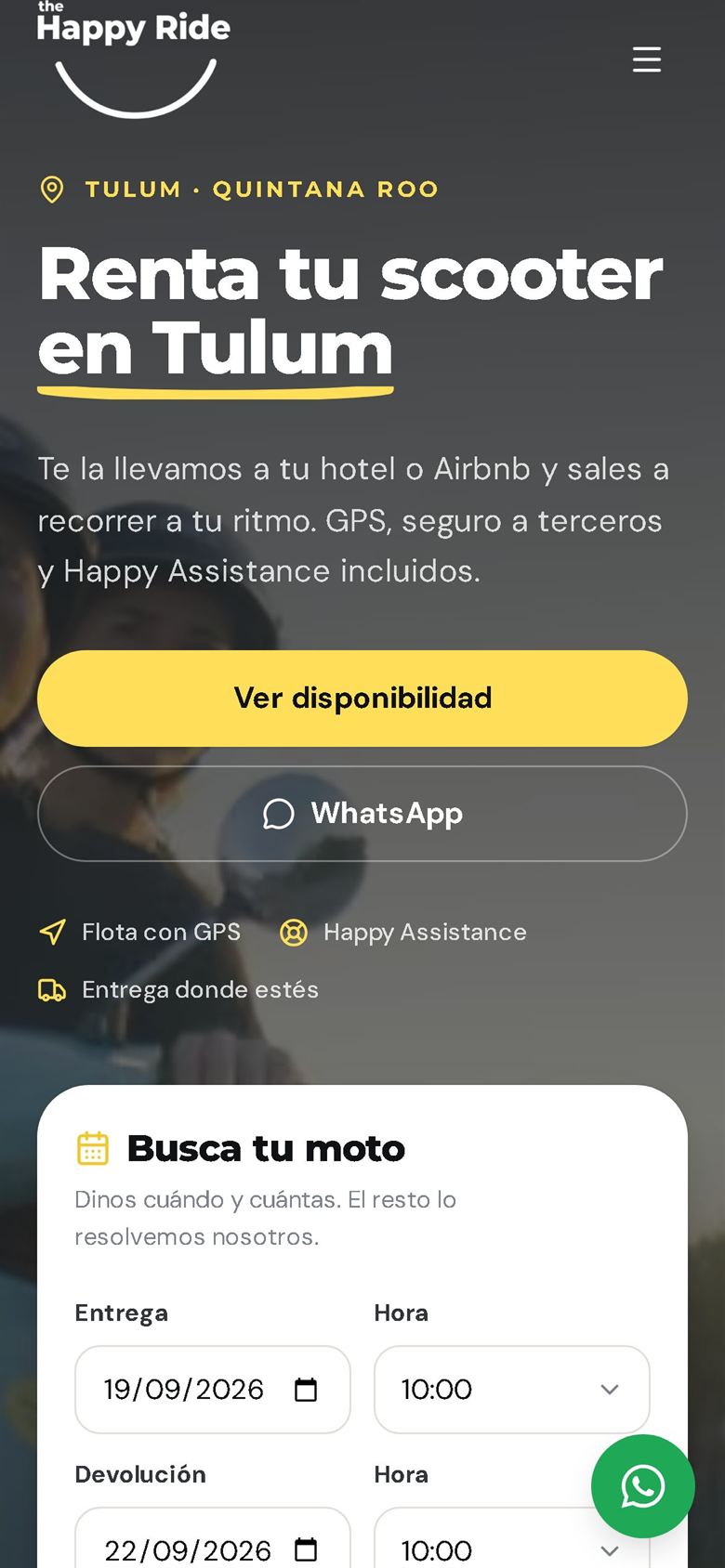 Portada en un teléfono.